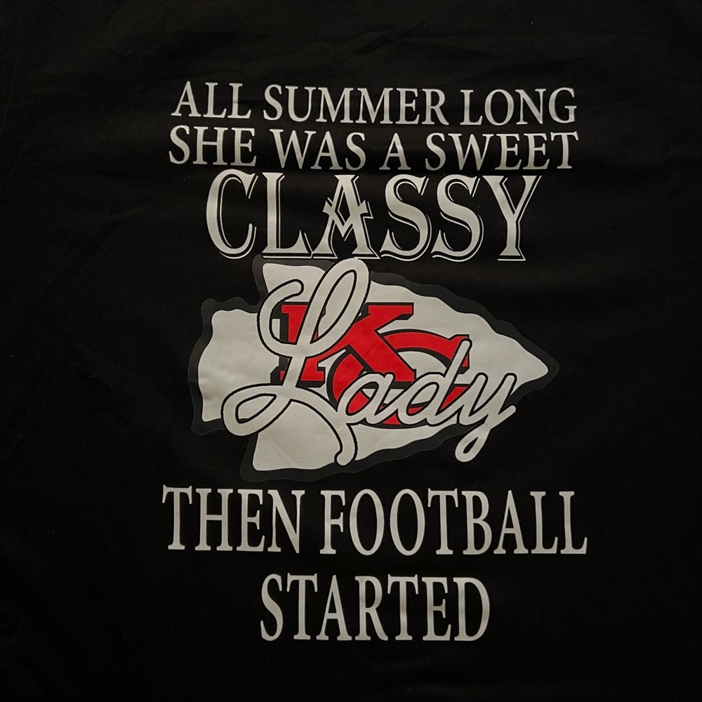 *BRAND NEW* w/o tags. Kansas City long sleeve game day lounge/sleepwear dress